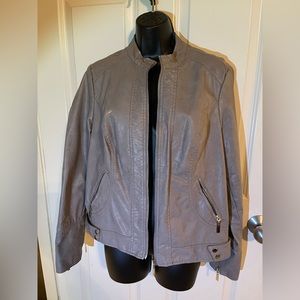 Apt 9 faux leather jacket